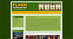 Desktop Screenshot of flashgokkasten.nl