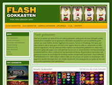Tablet Screenshot of flashgokkasten.nl